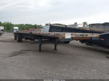  Salvage Transcraft Corp Flatbed Trailer