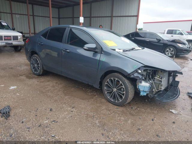  Salvage Toyota Corolla