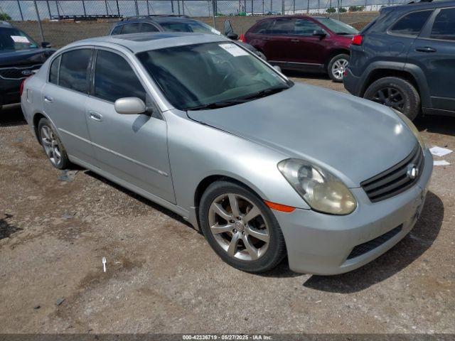  Salvage INFINITI G35