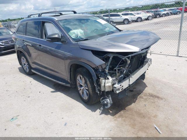  Salvage Toyota Highlander