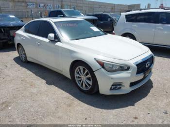  Salvage INFINITI Q50