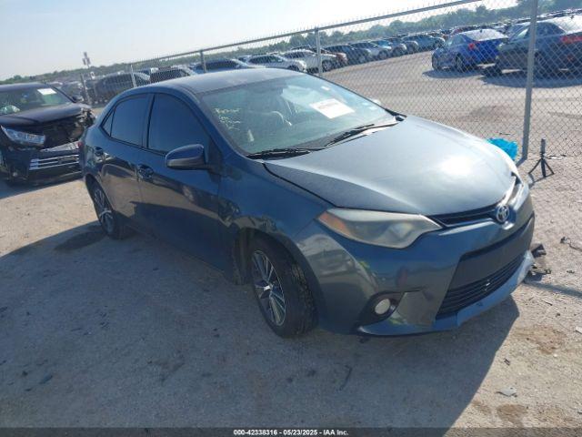  Salvage Toyota Corolla