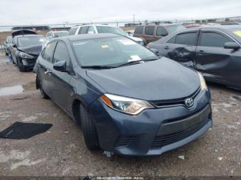  Salvage Toyota Corolla