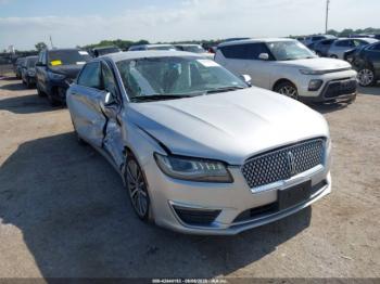  Salvage Lincoln MKZ