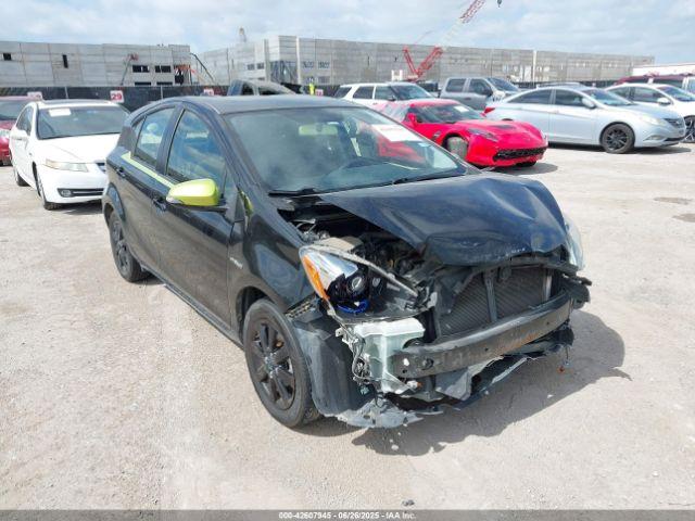  Salvage Toyota Prius c