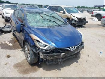  Salvage Hyundai ELANTRA