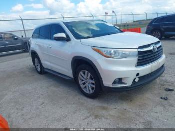 Salvage Toyota Highlander
