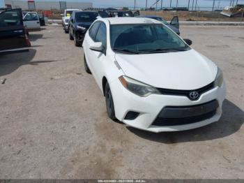  Salvage Toyota Corolla