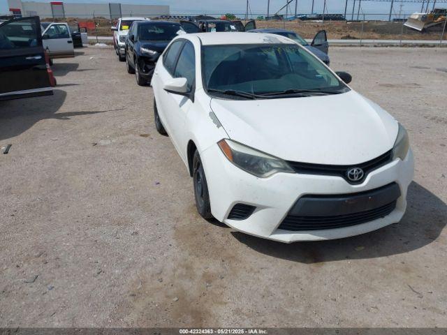  Salvage Toyota Corolla