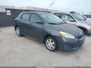  Salvage Toyota Matrix