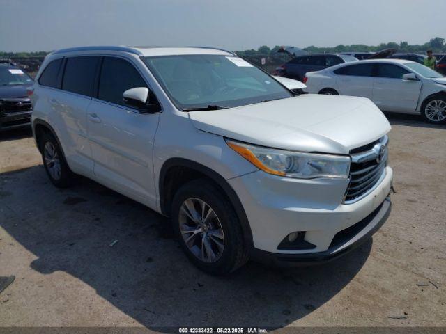  Salvage Toyota Highlander
