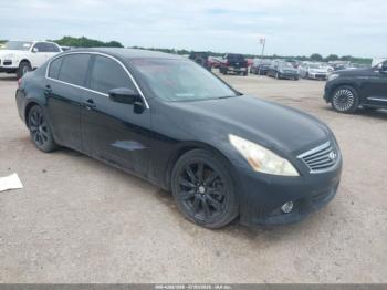  Salvage INFINITI G37