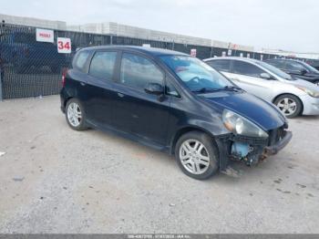  Salvage Honda Fit