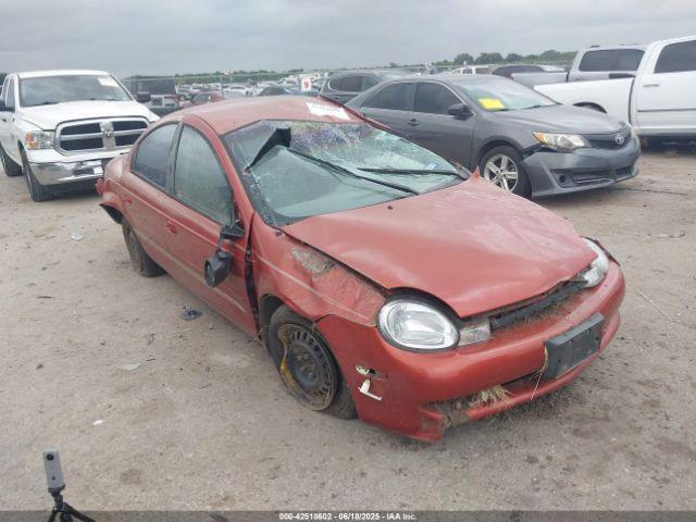  Salvage Plymouth Neon