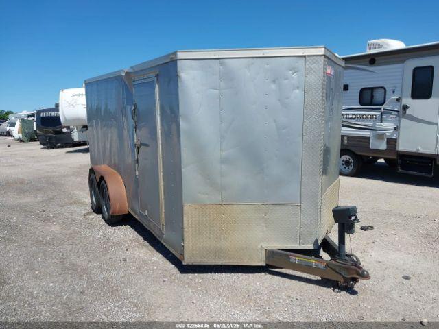  Salvage Lark Enclosed Trailer