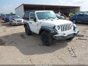  Salvage Jeep Wrangler