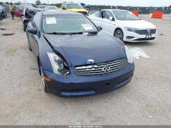  Salvage INFINITI G35