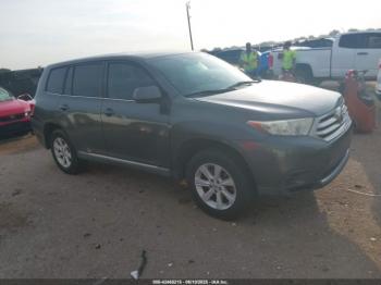  Salvage Toyota Highlander