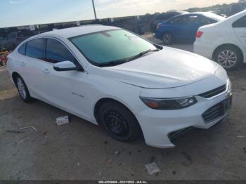  Salvage Chevrolet Malibu