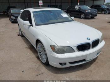  Salvage BMW 7 Series