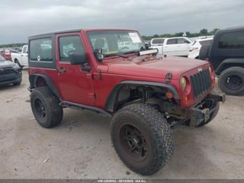  Salvage Jeep Wrangler