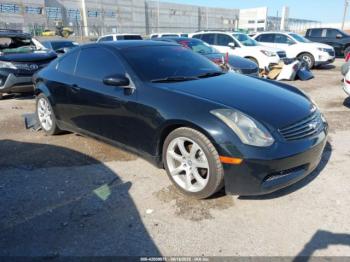 Salvage INFINITI G35
