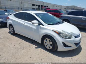  Salvage Hyundai ELANTRA