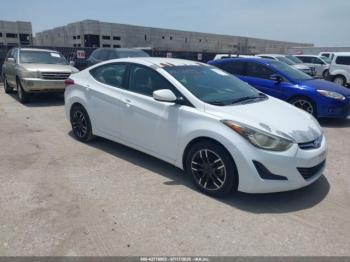  Salvage Hyundai ELANTRA