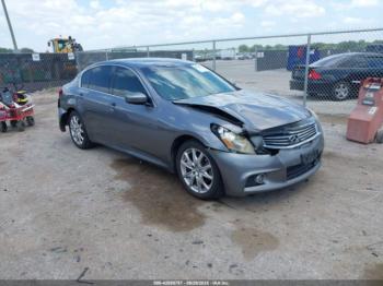  Salvage INFINITI G37x