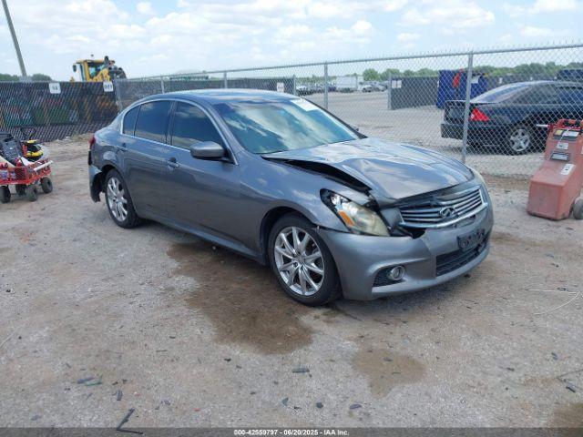  Salvage INFINITI G37x