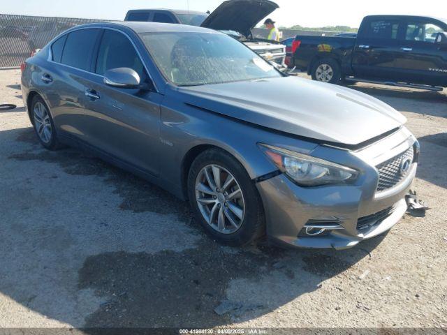  Salvage INFINITI Q50 Hybrid