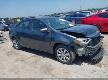  Salvage Toyota Corolla