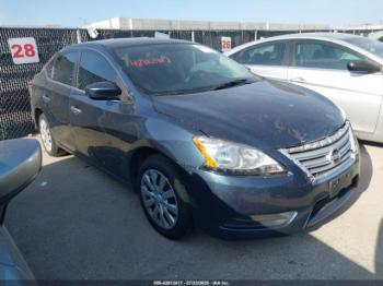  Salvage Nissan Sentra