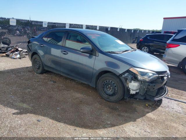  Salvage Toyota Corolla