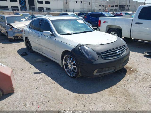  Salvage INFINITI G35