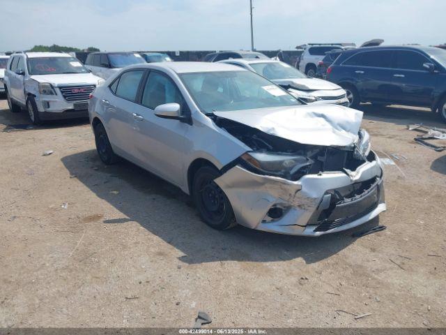  Salvage Toyota Corolla