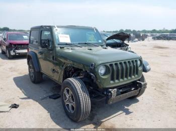  Salvage Jeep Wrangler