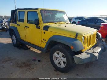  Salvage Jeep Wrangler