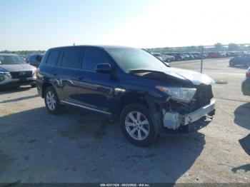  Salvage Toyota Highlander