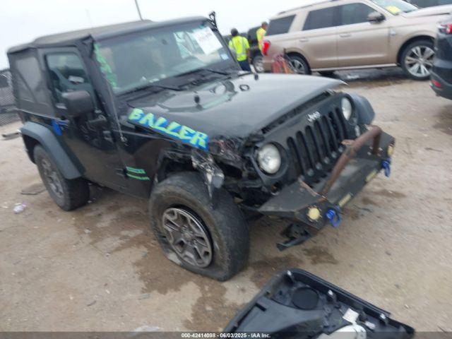  Salvage Jeep Wrangler
