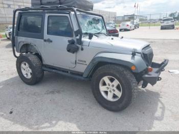  Salvage Jeep Wrangler