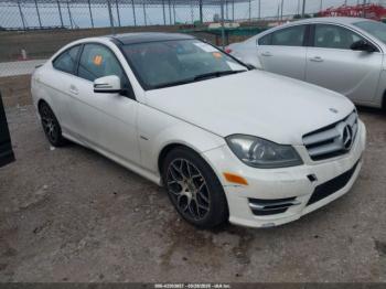  Salvage Mercedes-Benz C-Class