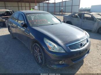  Salvage INFINITI G25x