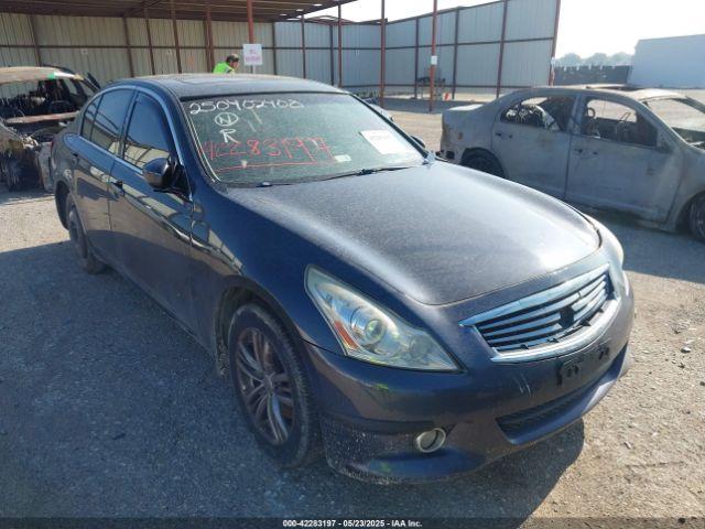  Salvage INFINITI G25x