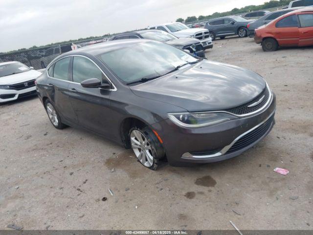  Salvage Chrysler 200