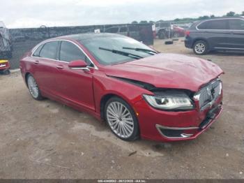  Salvage Lincoln MKZ Hybrid