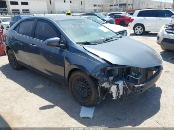  Salvage Toyota Corolla