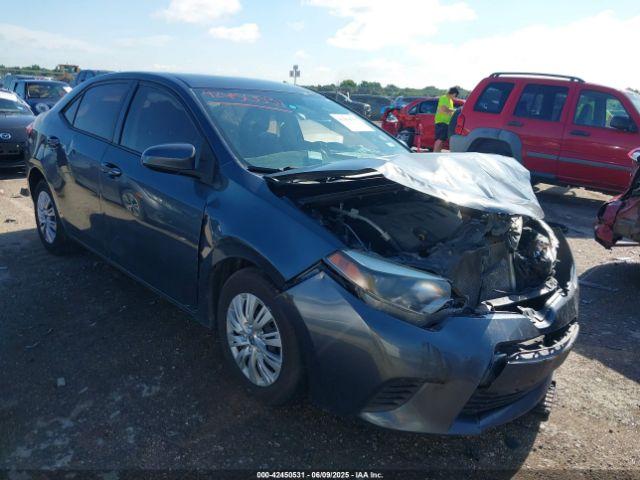  Salvage Toyota Corolla