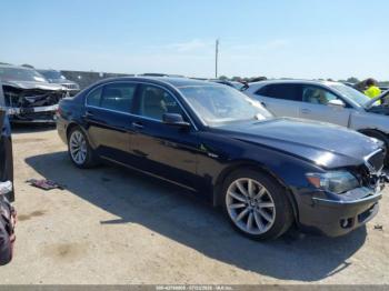  Salvage BMW 7 Series