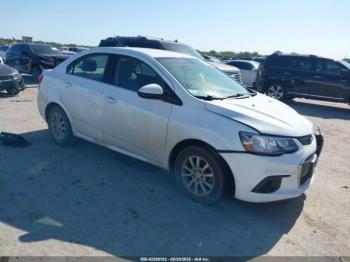  Salvage Chevrolet Sonic